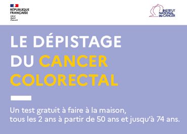 Prochain webinaire sur le dépistage du cancer colorectal le 28 septembre 2023