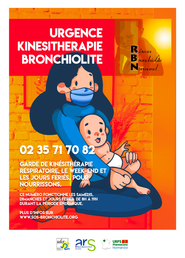 Point d’actualité sur le parcours de soins du nourrisson atteint de bronchiolite en Normandie le 31/10/23 à 13h00