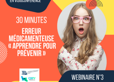 Apprendre pour prévenir sur les erreurs médicamenteuses - webinaire le 02/02/24 à13h30
