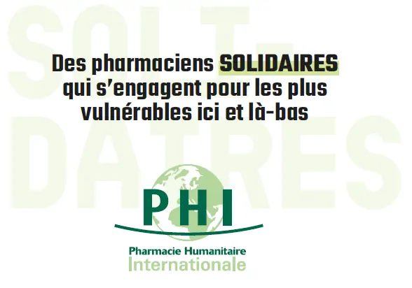 Création d'une association locale de Pharmacie Humanitaire Internationale (PHI) dans l'Eure - Appel aux volontaires