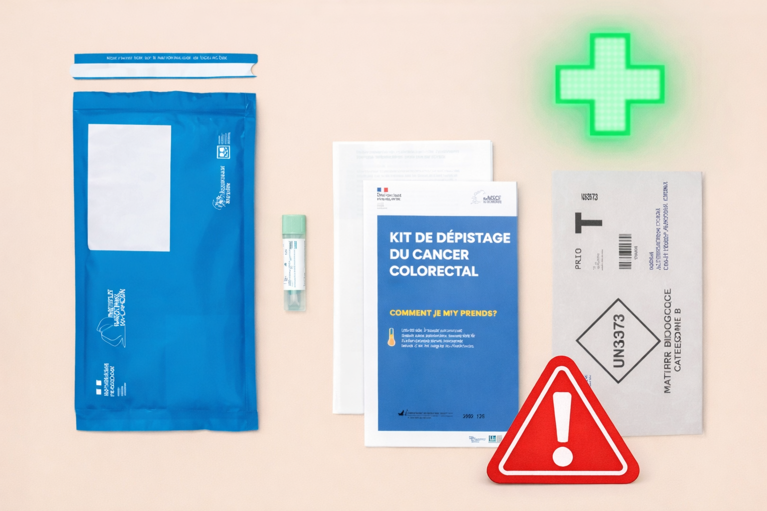 Dépistage du cancer colorectal - nouveaux kits disponibles