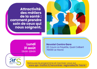 Rencontres territoriales - Santé des soignants - le 31/08/2026 au Havre de 13h30 à 22h00